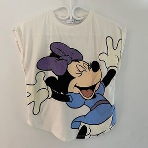 Zara girls Minnie Mouse tee size 13-14